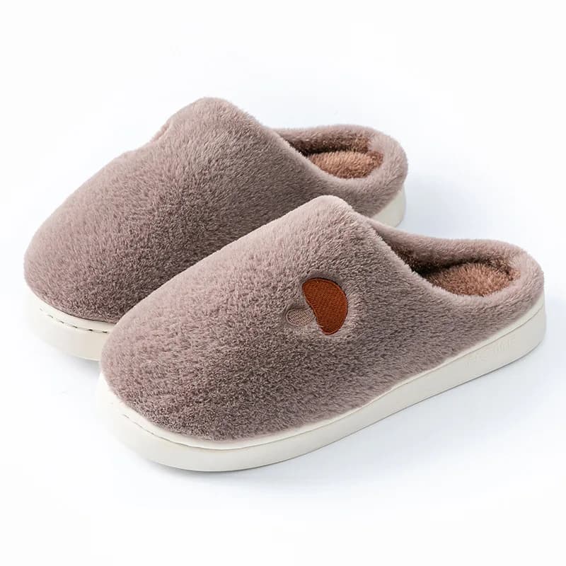 Pantofole in pelliccia da donna Inverno Coperta pelosa Fuzzy Coppie Scarpe da uomo Casa accogliente Suola morbida Antiscivolo Scivoli caldi Zapatillas Casa Mujer