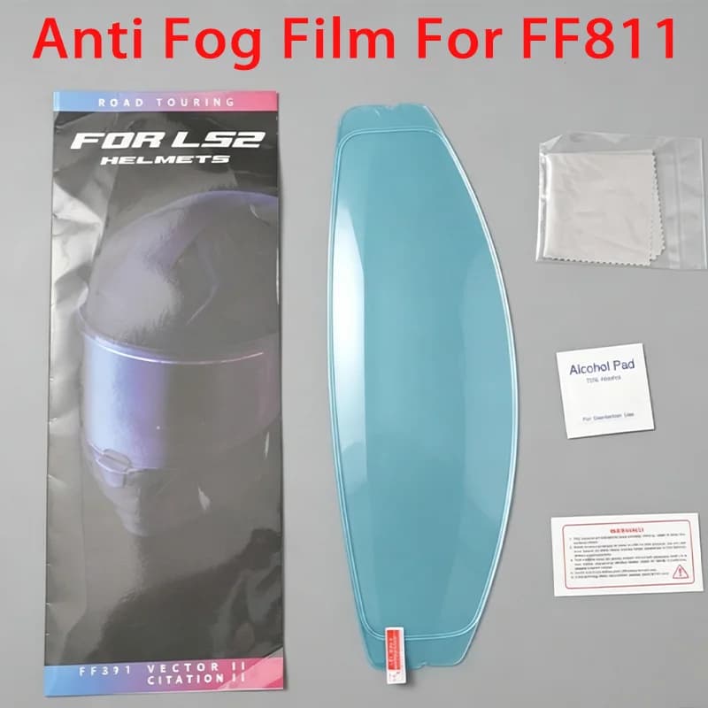 Pellicola Antiappannamento per Casco Moto LS2 FF811 Vector 2 Citation 2, Accessori per Casco LS2 FF811
