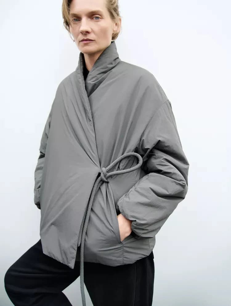 Nuova Giacca Primaverile da Donna in Cotone Stile Kimono, Retro, Ampia, a Maniche Lunghe, Scollo a V, Doppiopetto, Spessa, per il Pendolarismo