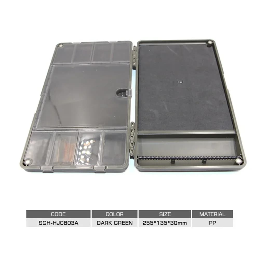 System Fishing Tackle Box Terminal Tackle System 1pc ABS Carp Swivels Hooks Fishing Rig Durable High Quality Brand New
