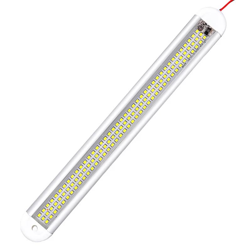 12-85 V 120 LED Indoor Light Strip - 12 W Luggage/Bag Lamp with Switch