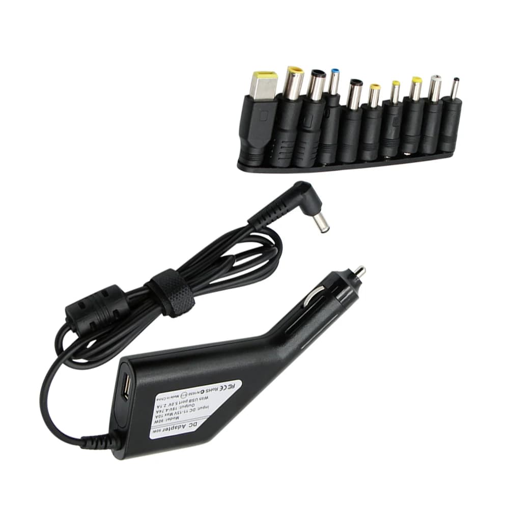 19V 4.74A 20V 4.5A 19.5V 4.62A Multi-type 90W Laptop Universal Car Charger Dc Power Adapter For Asus Lenovo Acer Samsung Noteboo