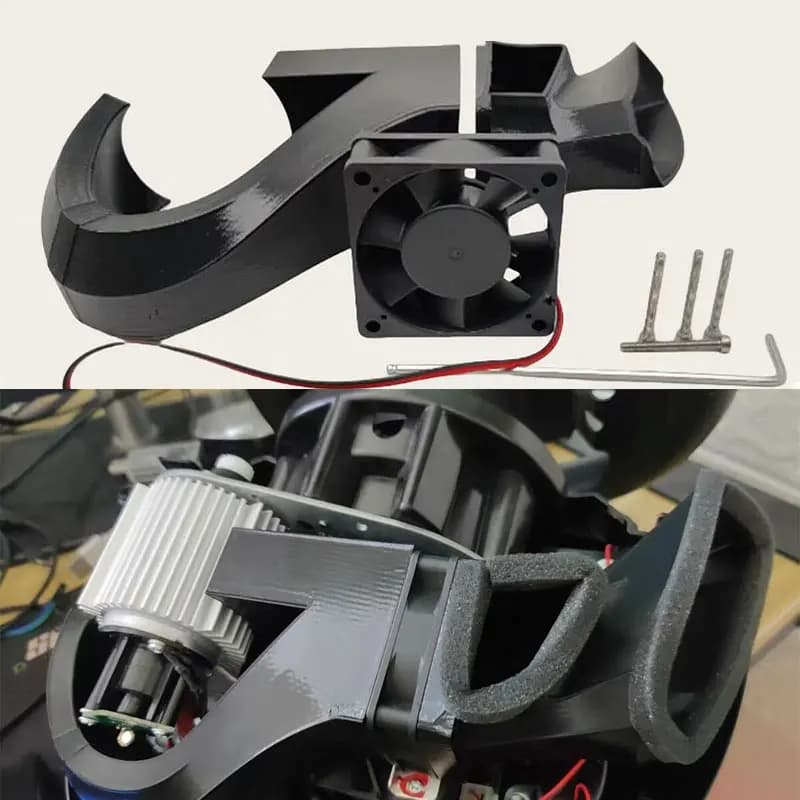 Condotto di Dissipazione del Calore per Simulatore di Guida Compatibile con Volante Thrustmaster T300TS/GT Ferrari - Caratteristiche