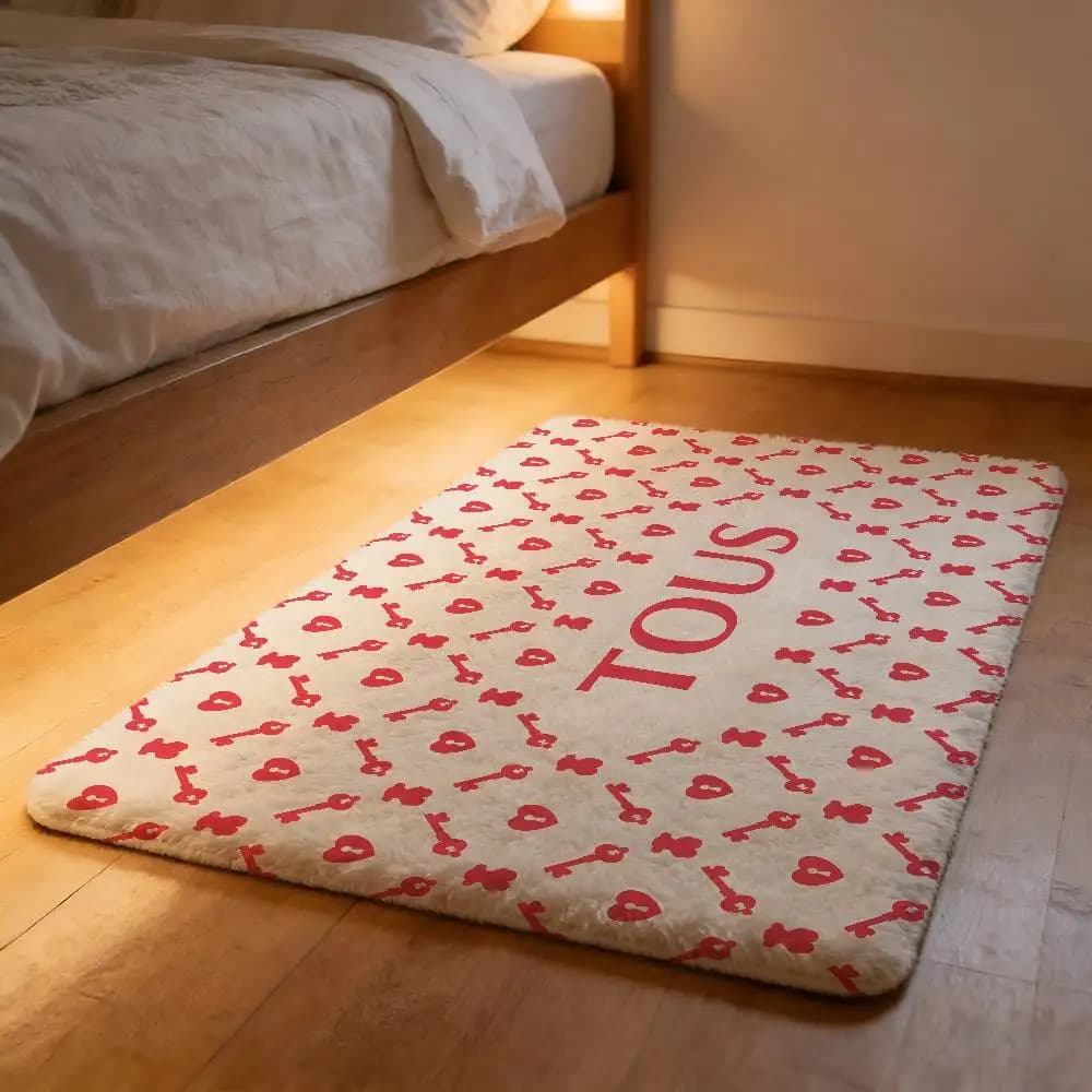 Luxury Kwaii T-tous Soft Effetto Nuvola, Anti-slip, No Pelucchi, Home Absorbent