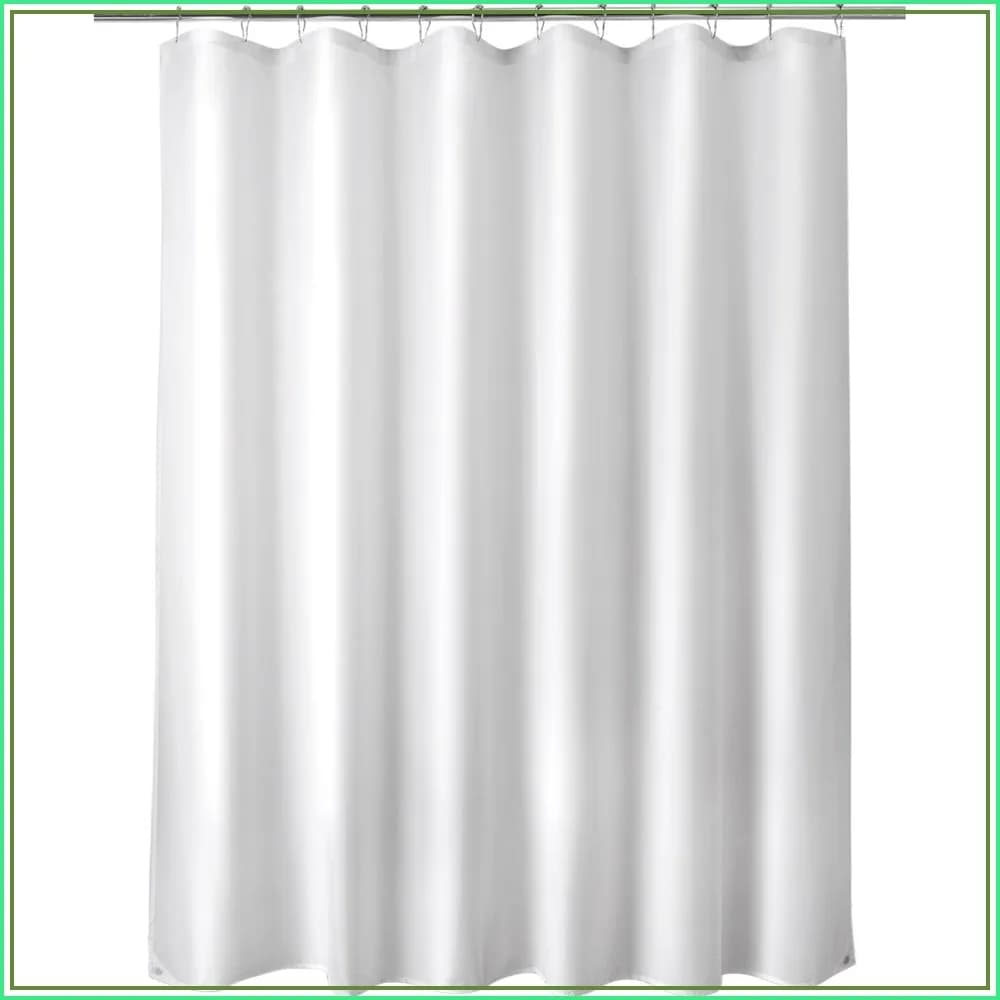 Waterproof Fabric Shower Curtain Liner Washable, Cloth Liner with Magnets, Lightweight, 70x72 Inches