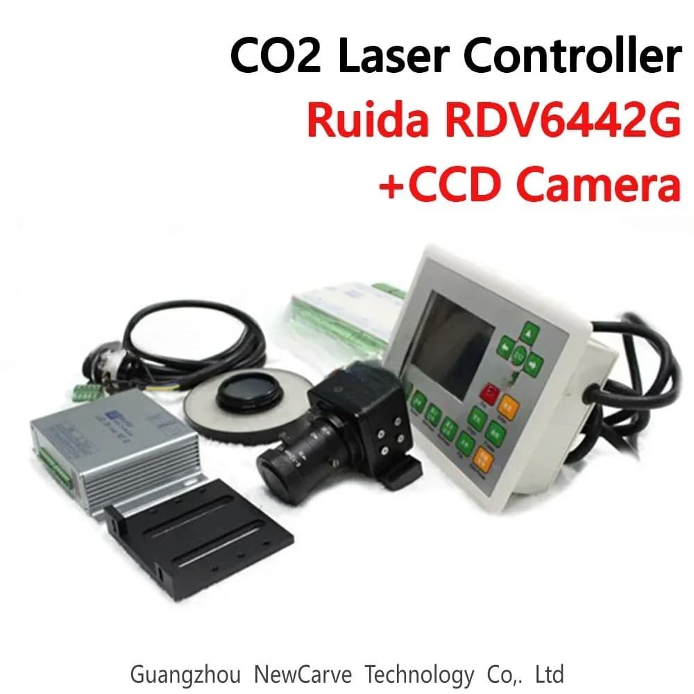 Sistema di controllo laser CO2 visivo CCD RDV6442G per macchina per incisore con taglierina laser
