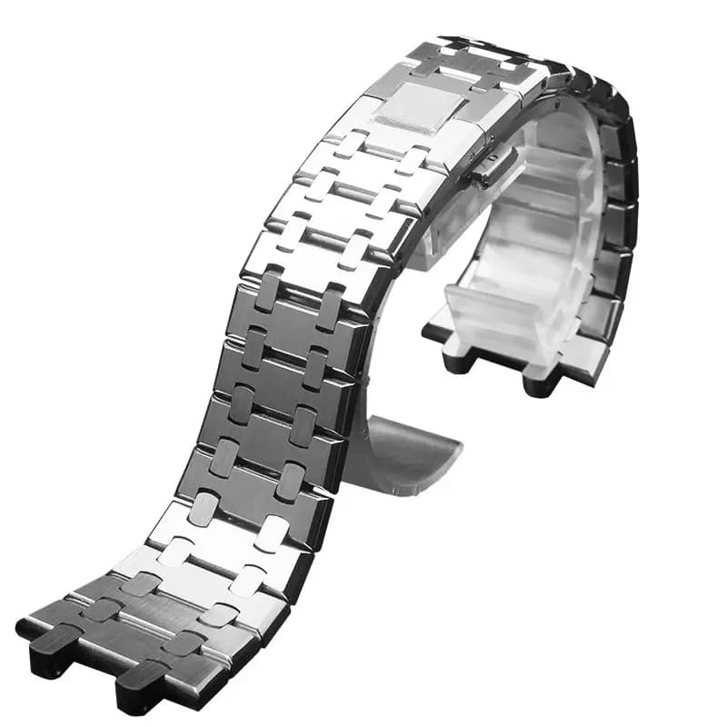 Stainless steel strap for AP Royal Oak ap15400 male's watch band 26mm 28mm