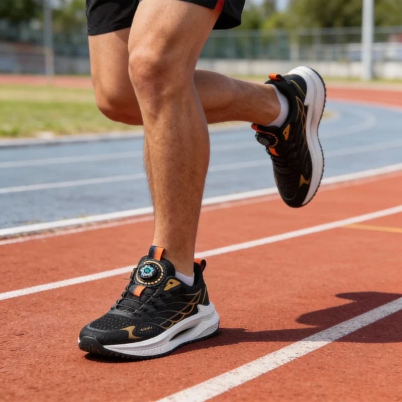 Scarpe Casual Estive da Uomo Nuove, alla Moda, Versatili, Traspiranti in Mesh con Fibbia Girevole, Ideali per la Corsa e lo Sport