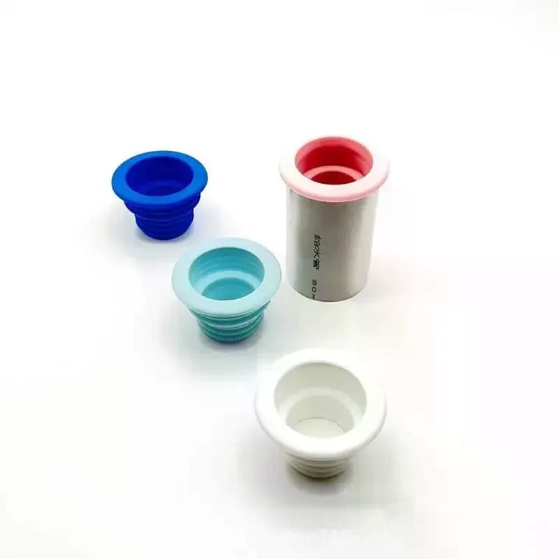 Kitchen Sewer Seal Ring Deodorant Leakproof Pipe Sealing Plug Universal Size Floor Drain Seal for Bathroom Toilet Sink