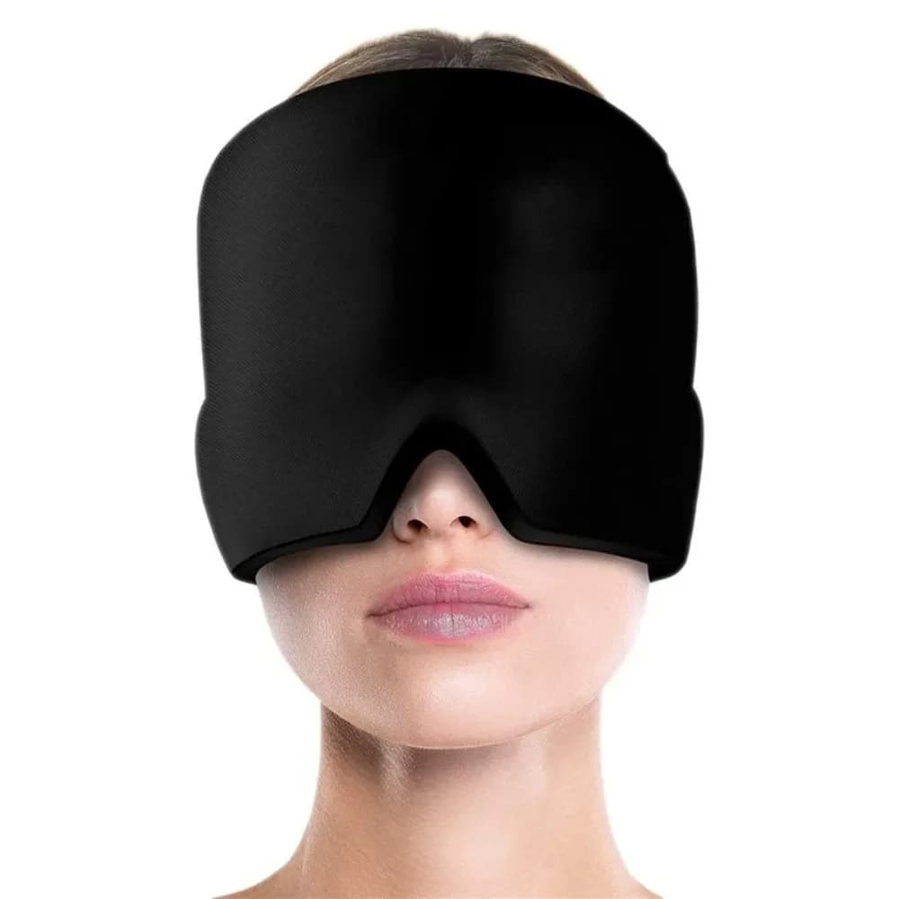 Gel Ice Headache Migraine Relief Hat Cap Ice Head Wrap Pack Eye Mask For Pressure Relieve Pain Ice Hat