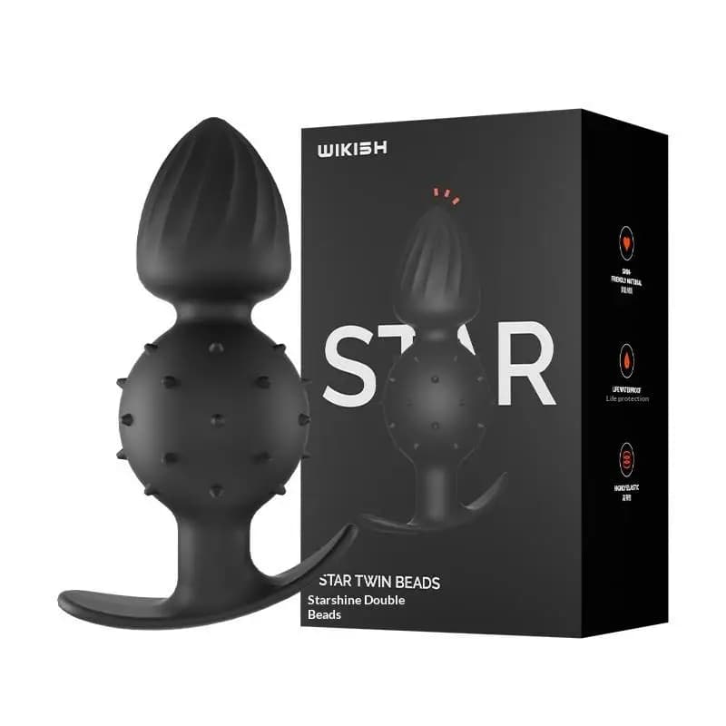 【AD】Perline anali in silicone con plug anale integrato, massaggio prostatico, masturbazione, giocattoli sessuali per donne, uomini, coppie gay, giochi per adulti