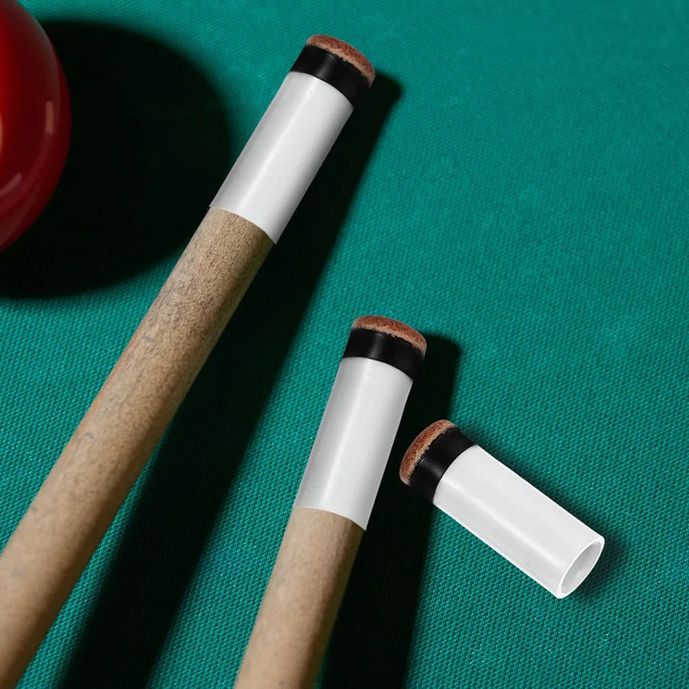 Kit di Ricambio Punte per Stecca da Biliardo 8 Pezzi, Punte per Stecca da Snooker per Giocatori, Design Compatto Portatile, Facile da Trasportare e Conservare
