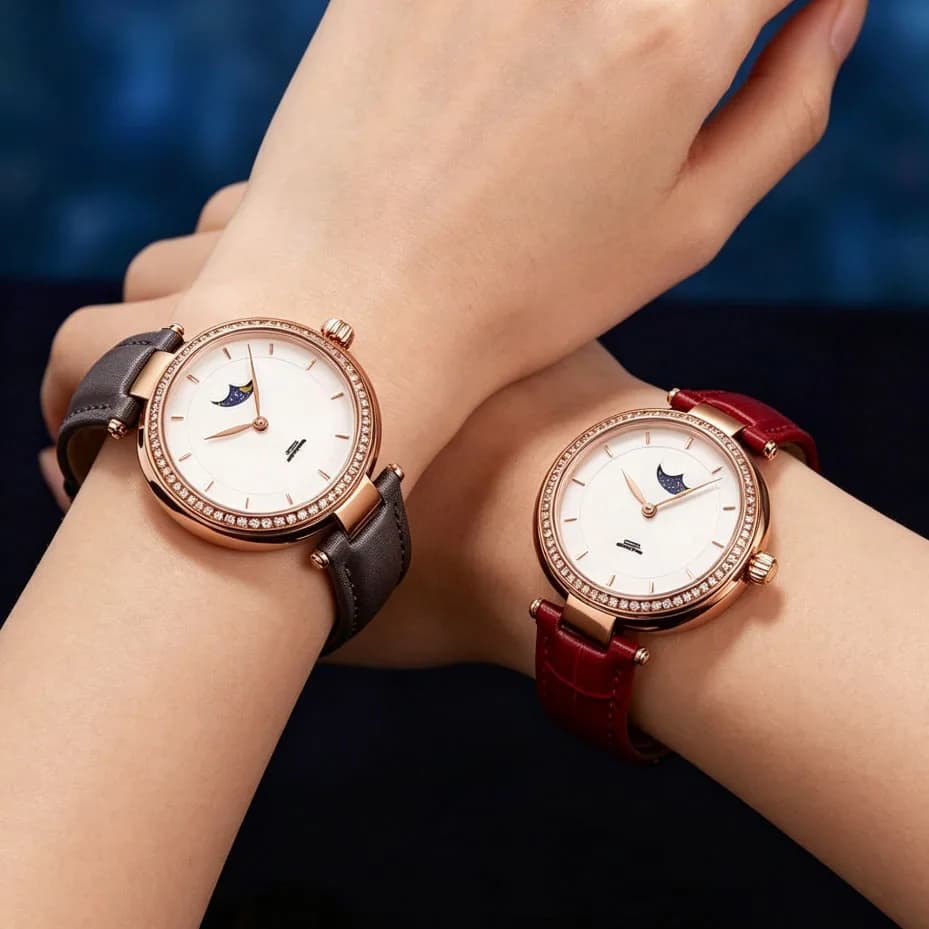 Beijing Watch vintage watches women skeleton watch designer watches ultra Beijing Day and Night Display Automatic Watch 32.5mm
