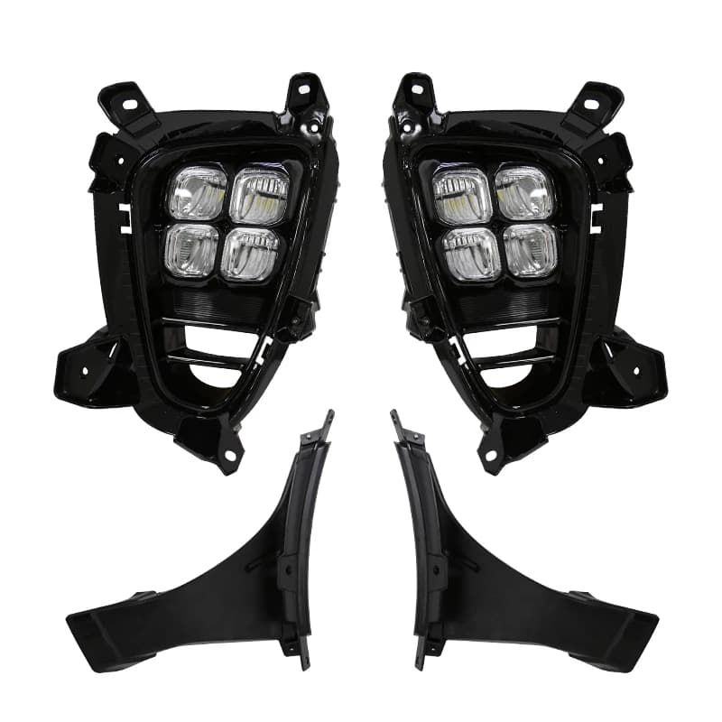 Per KIA Sorento LX EX 2019 2020 versione coreana fendinebbia a LED DRL luce di marcia diurna fari automatici Auto Accressories 12v