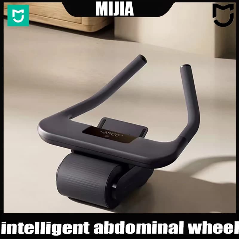 MIJIA Smart Abdominal Wheel Strong Load Bearing Non slip Roller Fitness Training Equipment For Home Gym Connect Mijia App