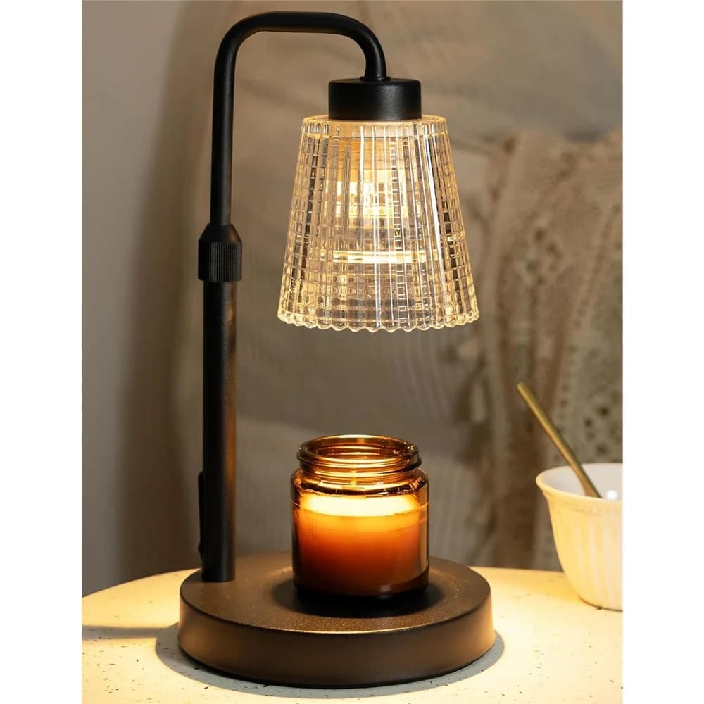 Candle warmer lamp with dimmable timer, birthday gifts for women mom, home heating gifts New home decoration, wax melting heater