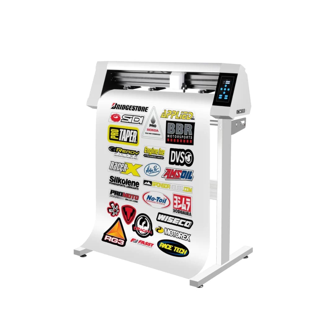 Macchina da taglio per incisione dei bordi dell'etichetta del plotter da taglio per adesivi in vinile MC630T con touch screen