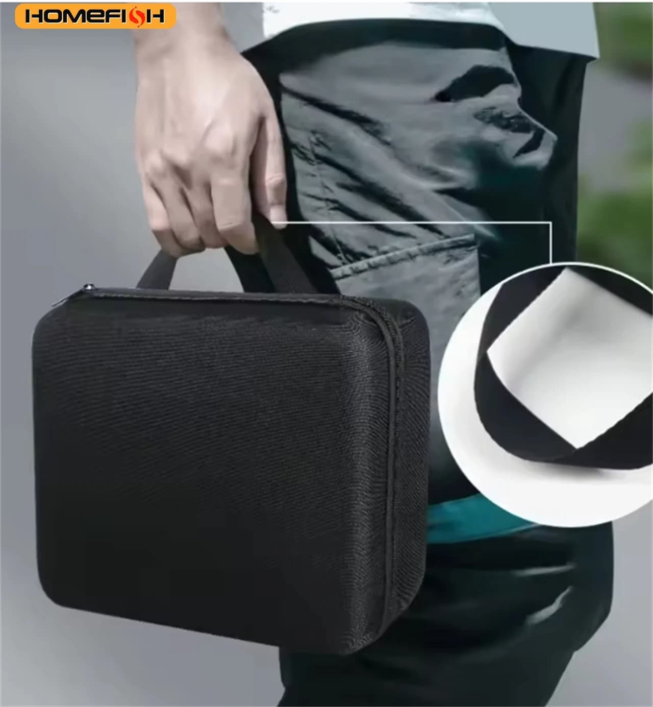 Hard EVA Storage Case 6 Sizes Waterproof Zipper Bag Portable Protective Organizer Outdoor Travel Tool Pouch