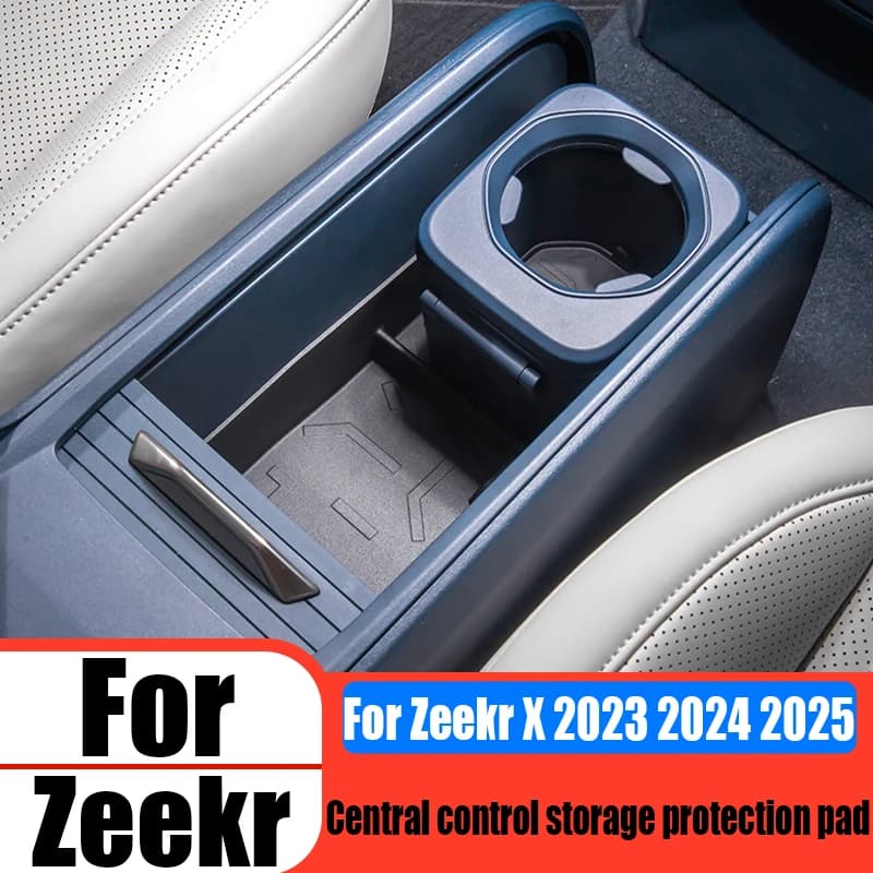 Per Zeekr X 2023 2024 2025: Tappetino protettivo in TPE per console centrale, accessori decorativi interni auto, impermeabile