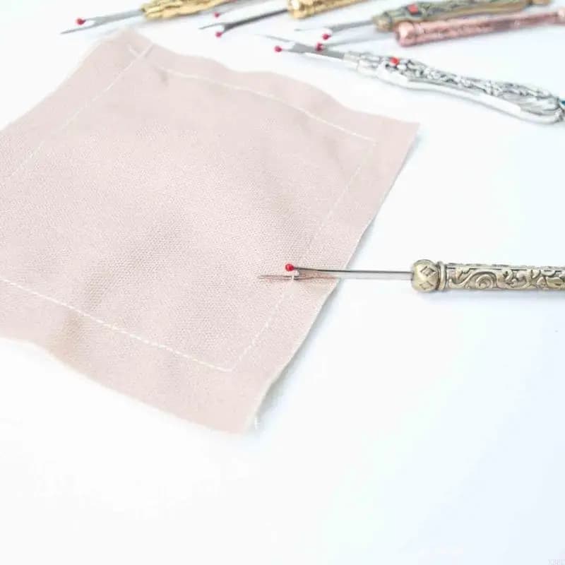 Easy Insert Needle Threader for Removing Thread, Hand Quilting Embroidery X3UC