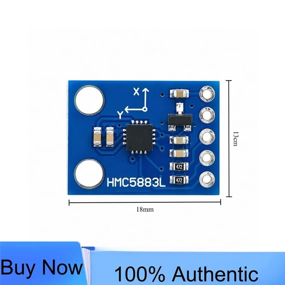 GY-271 HMC5883L 3V-5V Three 3 Triple Axis Magnetic Field Compass Magnetometer Sensor Module for Arduino IIC Board