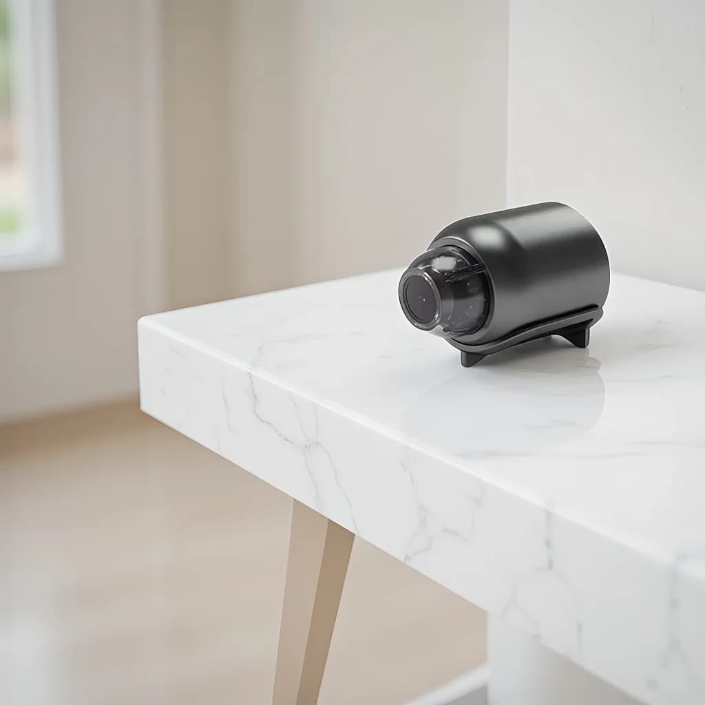 Telecamera Lampadina Smart Home, Wireless 360 ° Rotazione con audio bidirezionale, perfetta per la sicurezza interna e il baby monitor