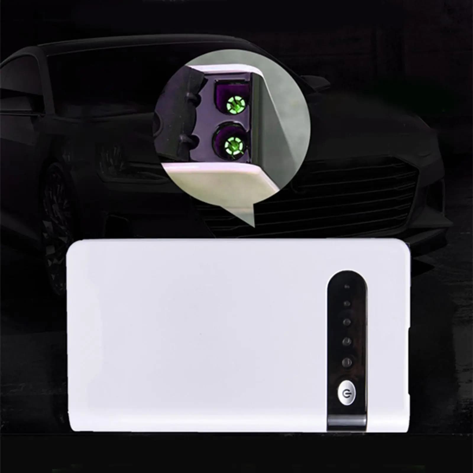 Avviatore d'emergenza per auto 12V con display LED, alimentatore di emergenza per MP4, laptop, tablet, PSP