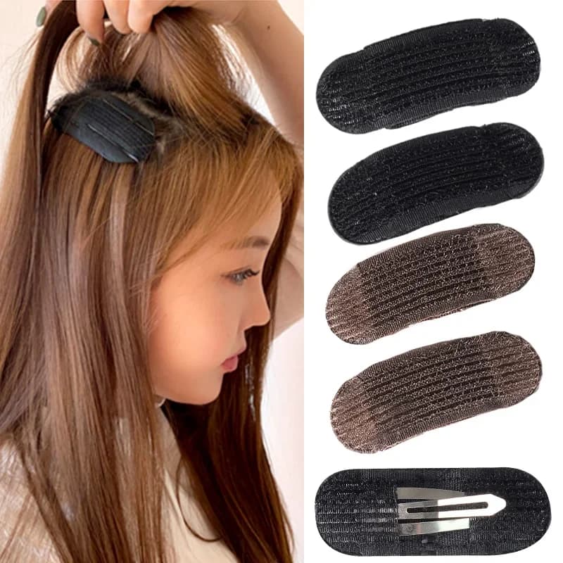 Puff Hair Head Cushion Hair Clips Invisible Volume HairBase Fluffy Sponge Clip Bun Hair Styling Tool For Women Girl