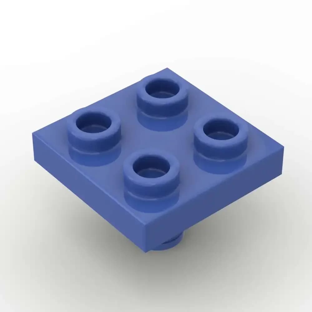 MOC 10PCS Parte Mattoni 2476 Piastra Modificata 2x2 Con Spille Building Blocks Set Sul Fondo Particelle Puzzle FAI DA TE Giocattoli Di Compleanno Regali Per Bambini