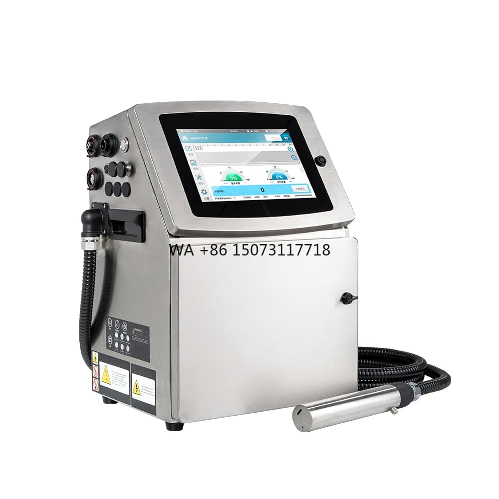 CIJ series V2000 continuous industrial inkjet printers recently updated, food chemistry date encoders