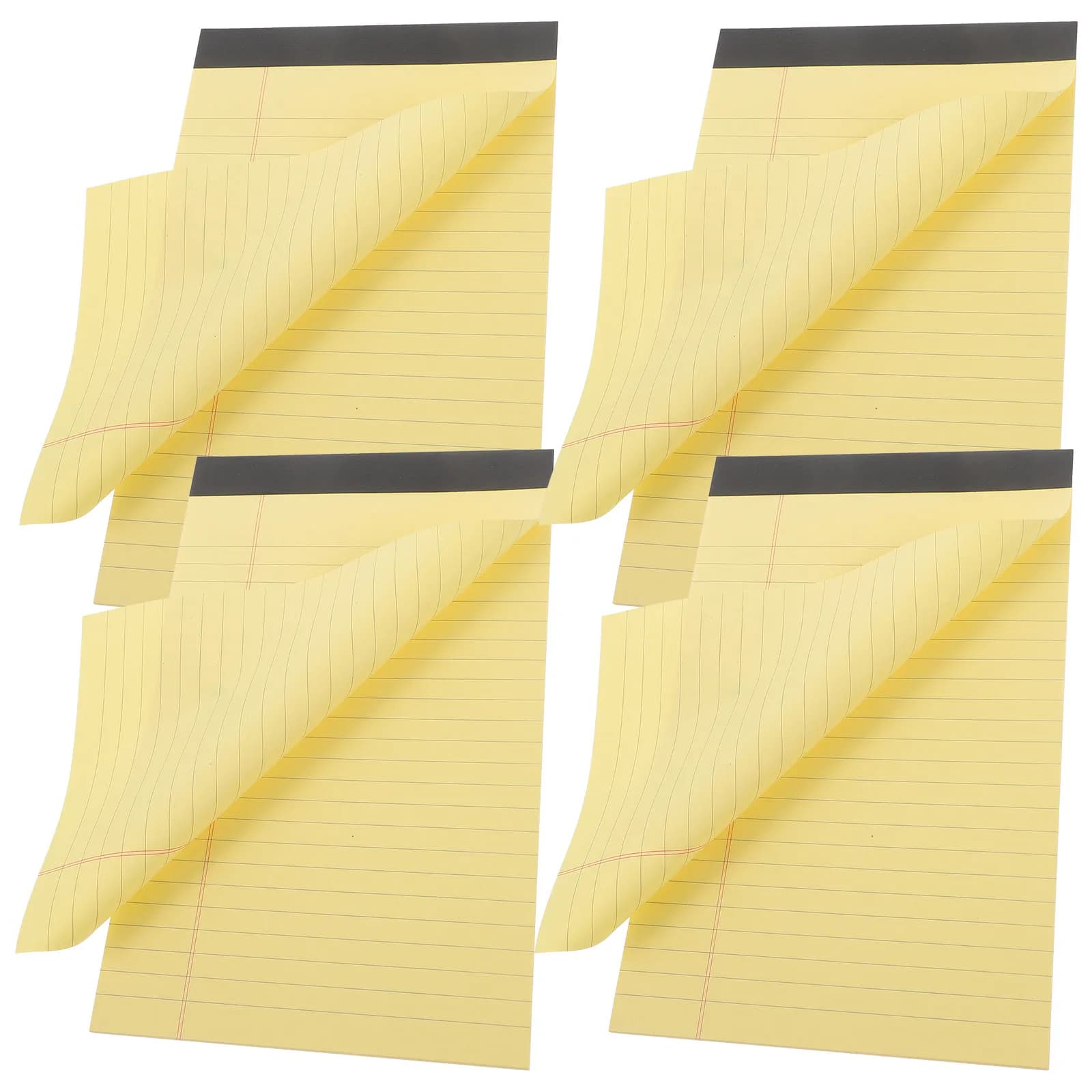 4 libri con fogli staccabili, blocco note per pianificazione giornaliera, organizer leggero per studenti, ufficio, viaggi, lista delle cose da fare
