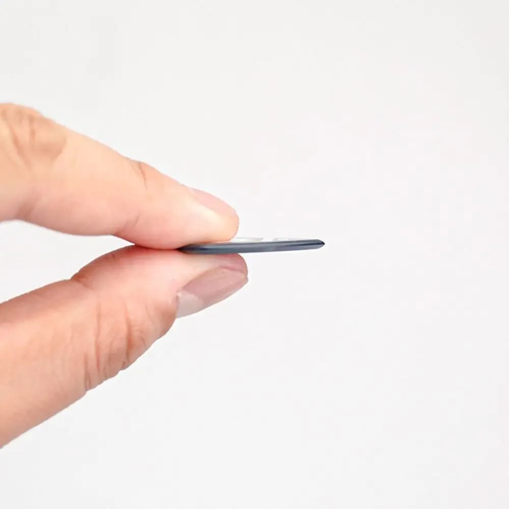 Plettri per chitarra professionali da 6 pezzi Plettri triangolari antiscivolo grandi Plettri da 2,0 mm di spessore Accessori per chitarra elettrica