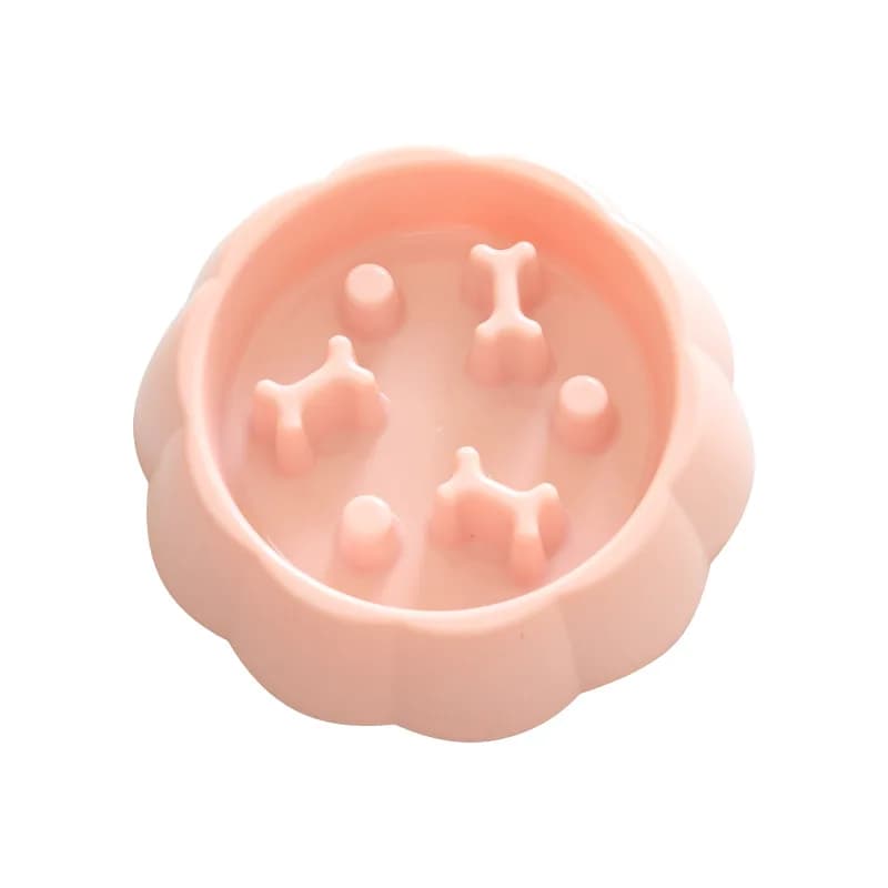 Nuova ciotola per animali domestici, forniture per cani e gatti, ciotola per cibo lento per cani, bacino per cani, cibo lento, anti-soffocamento e anti-vomito