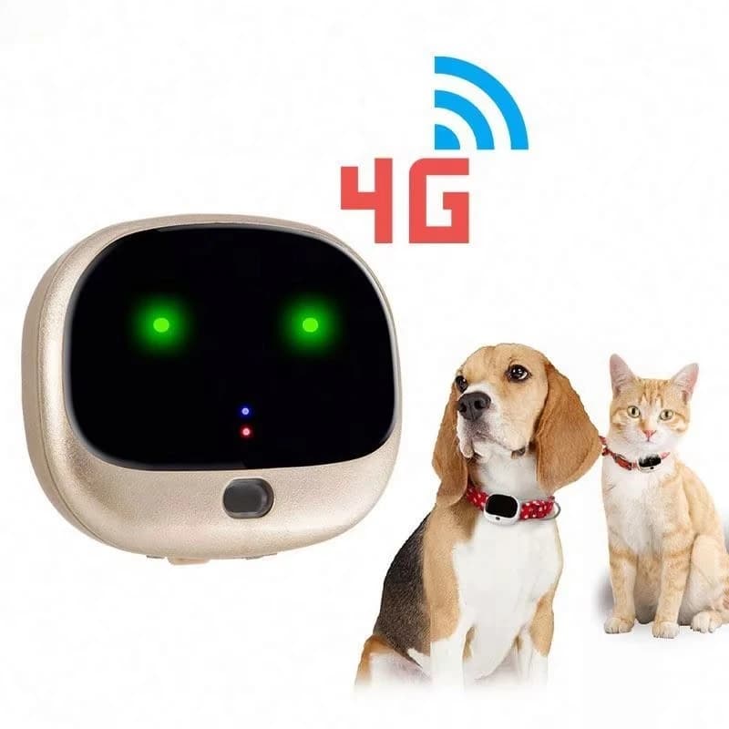 Localizzatore GPS STLF3G con Chip SIM 4G, Collare Impermeabile per Cani 12V, Tracker LTE Americano con Scheda Tractive, Sensore di Shock e Monitoraggio Salute