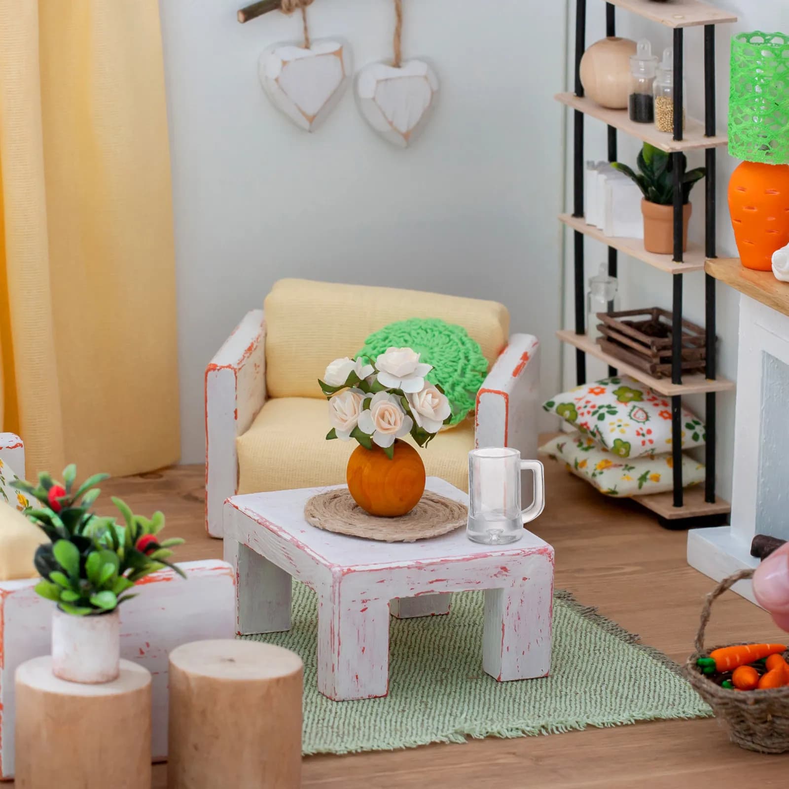 34 tazze in miniatura in scala 1:17, design realistico, decorazione per mini casa, accessori per contenitori alimentari, piccole tazze per bevande