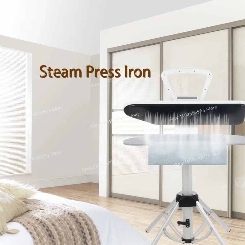 Nuovo design caldo digitale tessuto pressa a vapore ferro schermo tattile con guida vocale ferro da stiro a vapore per indumenti ferro da stiro a vapore
