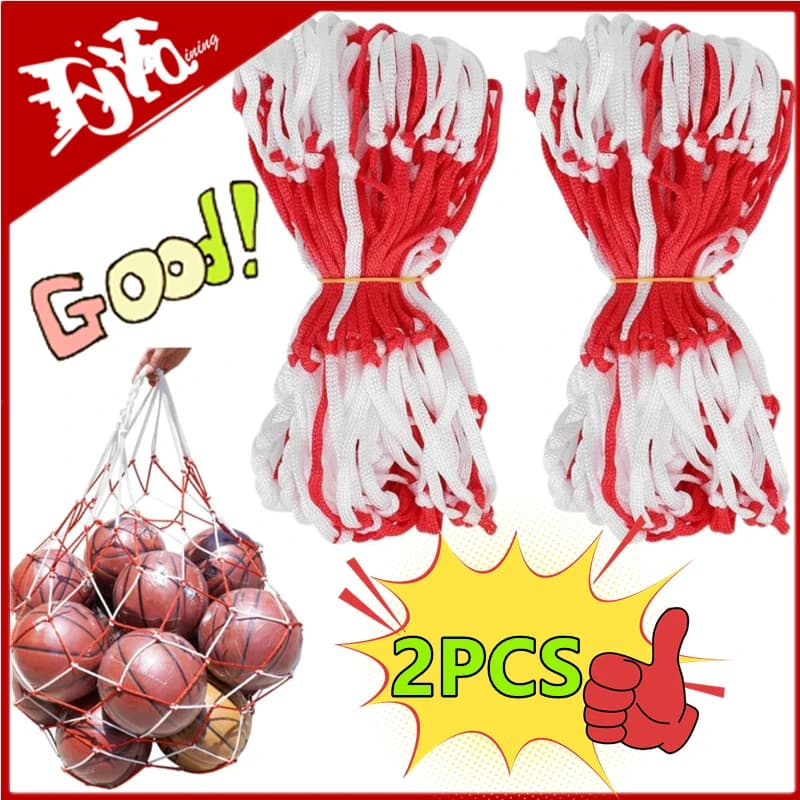 2/1PC football net bag Nylon audace large ball bag for transporting portable equipment sport football basketball volleyball bag tools