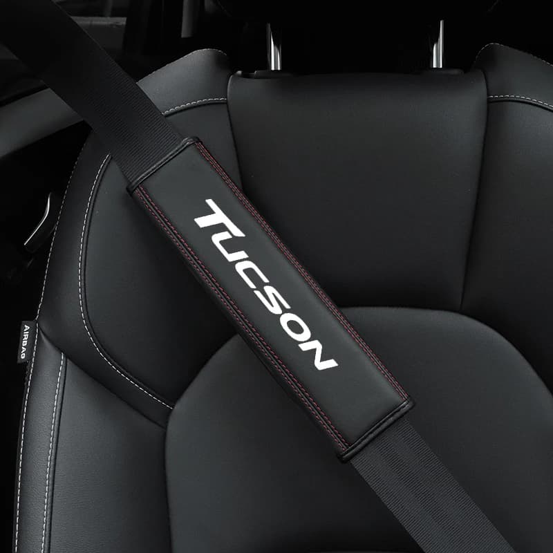A modern Tucson car seat belt shoulder guard, suitable for car shoulder covers, durable material, classic and fashionable