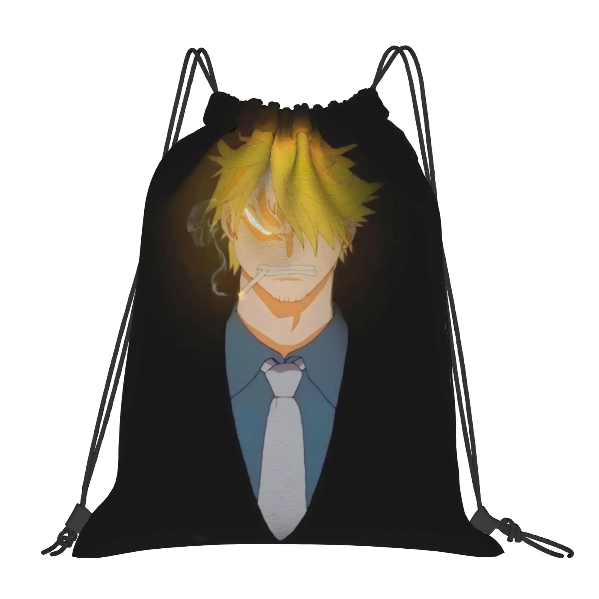 Borse a sacco portatili Sanji One Piece per apnea, zaini da equitazione, borse da spiaggia, zaini portaoggetti per immersioni