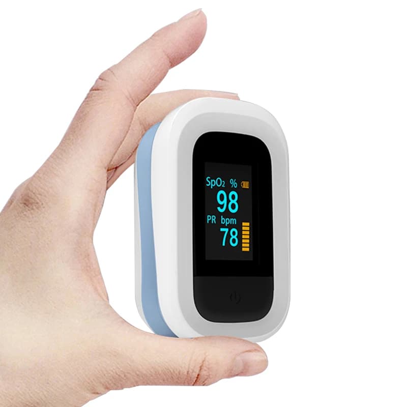 Digital Home Finger Pulse Rate Fingertip Medical Pulsioximetro SPO2 Blood Oxygen PR Oximeter Monitor Saturation Meter D2