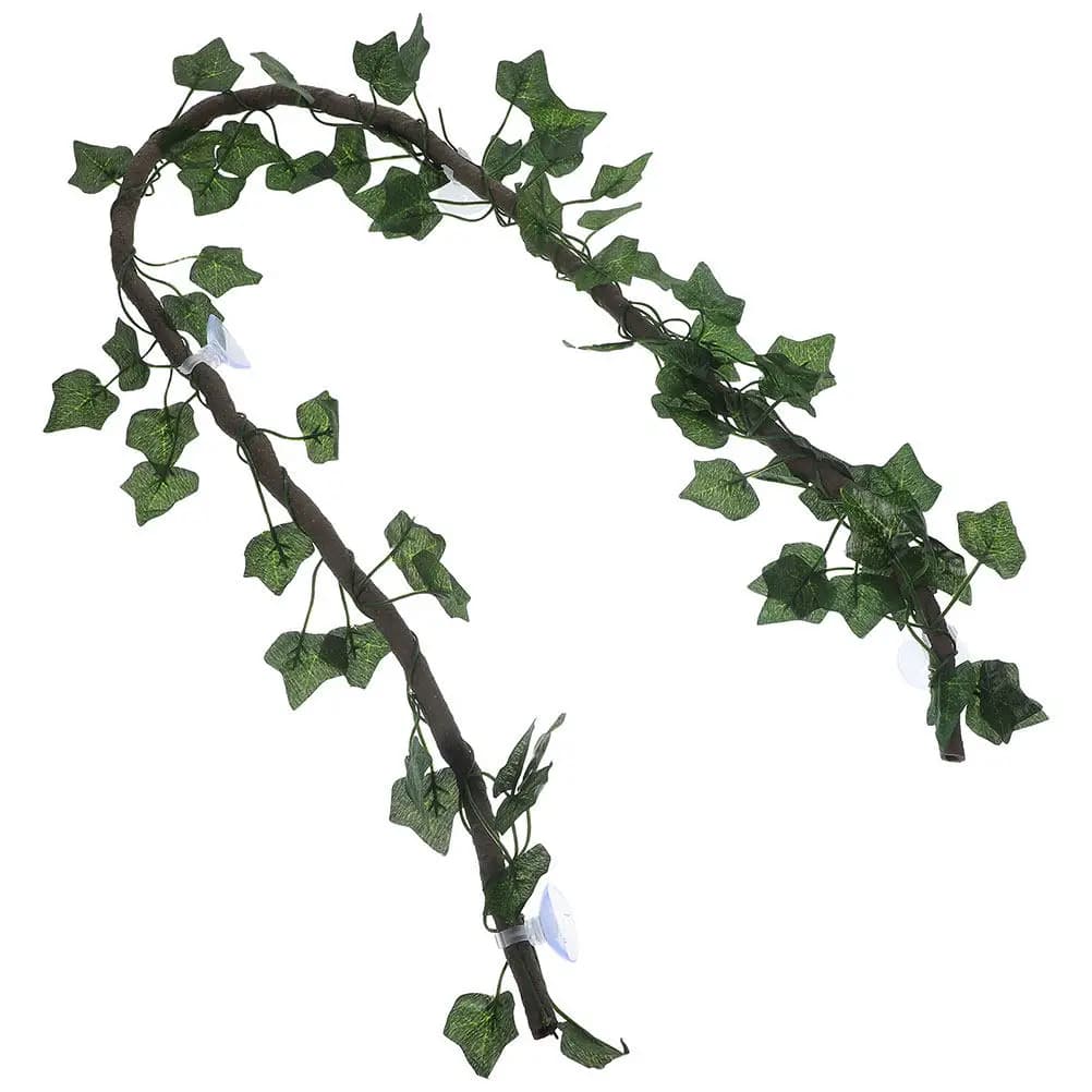 Set of Artificial Copper Plants for Lands, Realistic and Safe Decoration for Habitats of Barbuti Dragons and Snakes