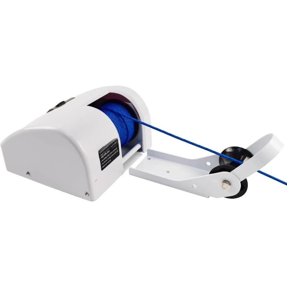 HOME - Verricello elettrico per ancoraggio, guinzaglio elettrico marino da 25 libbre con telecomando Kit avvolgitore per barche d'acqua salata da 12 V - Nuovo aggiornamento