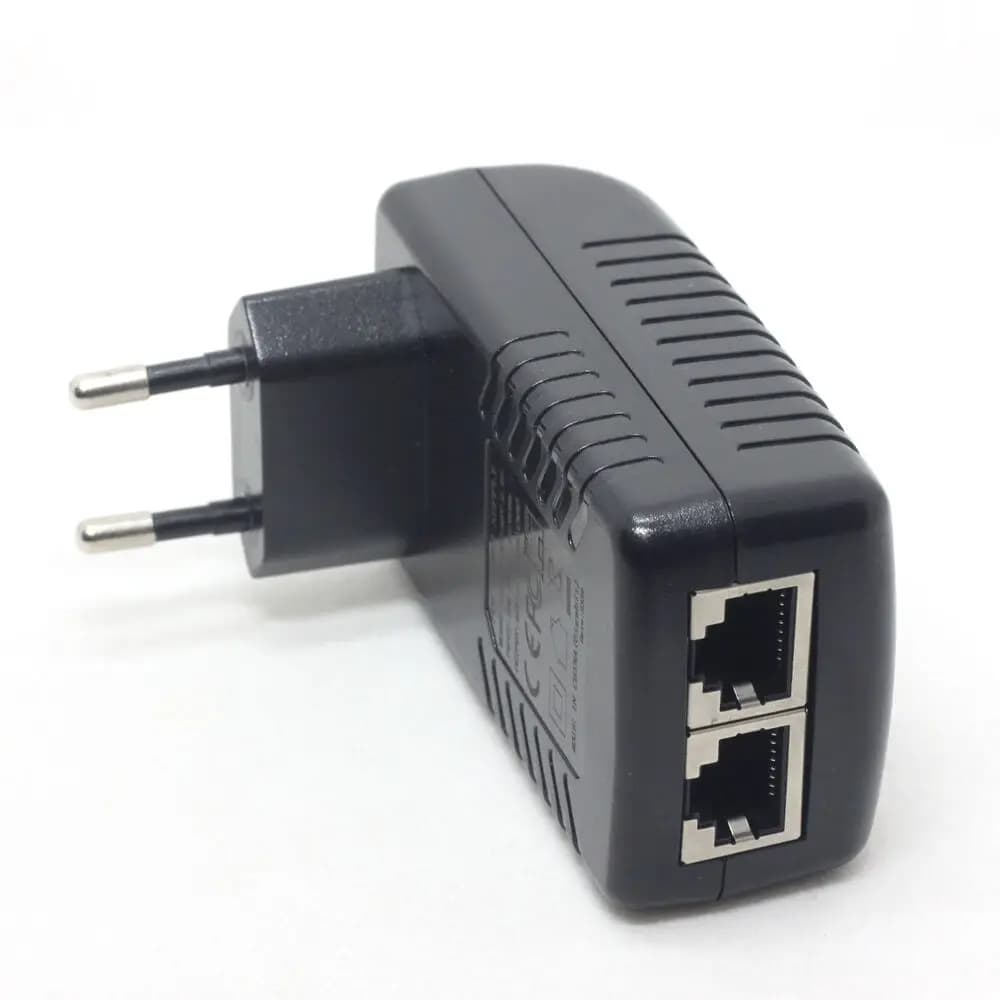 Adattatore iniettore PoE Gigabit 48V 2.5G 802.3at U6 Enterprise (tipo spina ca ue)-