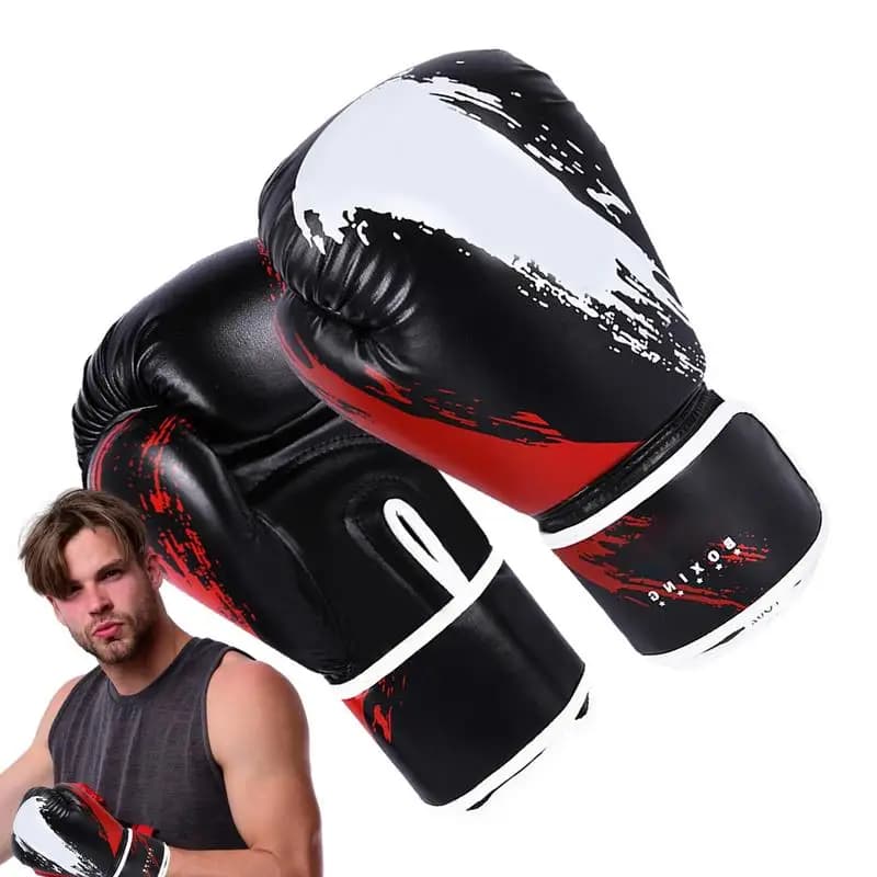 10 ounce boxing gloves for adult man, woman, child, PU leather, MMA, Muay Thai, boxing bag, combat, adults, kickboxing, unisex gloves