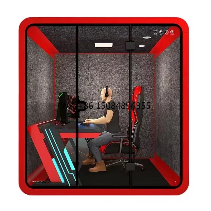 Commercial Coin Operated Singing Mini Room KTV Booth Game Machine Karaoke Booth Pods for Mall Center
