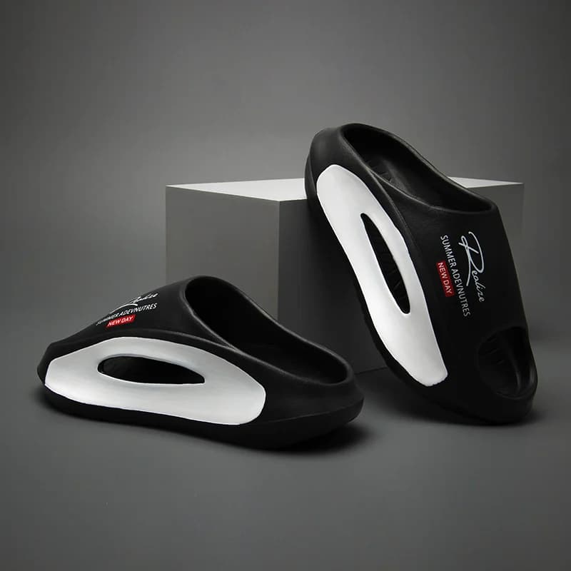 Nuove pantofole estive in EVA per bagno, spiaggia antiscivolo e antiodore, capispalla per coppia, pantofole fredde con clip per uomo