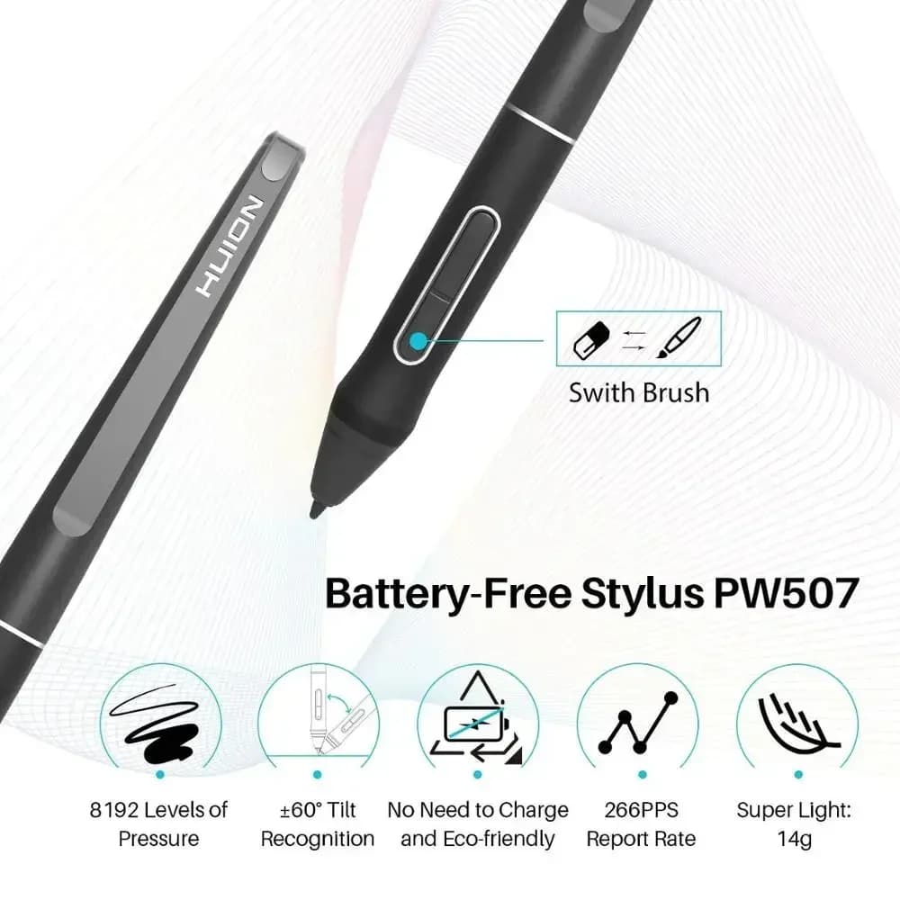 2025/ KAMVAS PRO 12 animazione economica senza batteria IPS Pen monitor Display Tavoletta grafica LCD digitale
