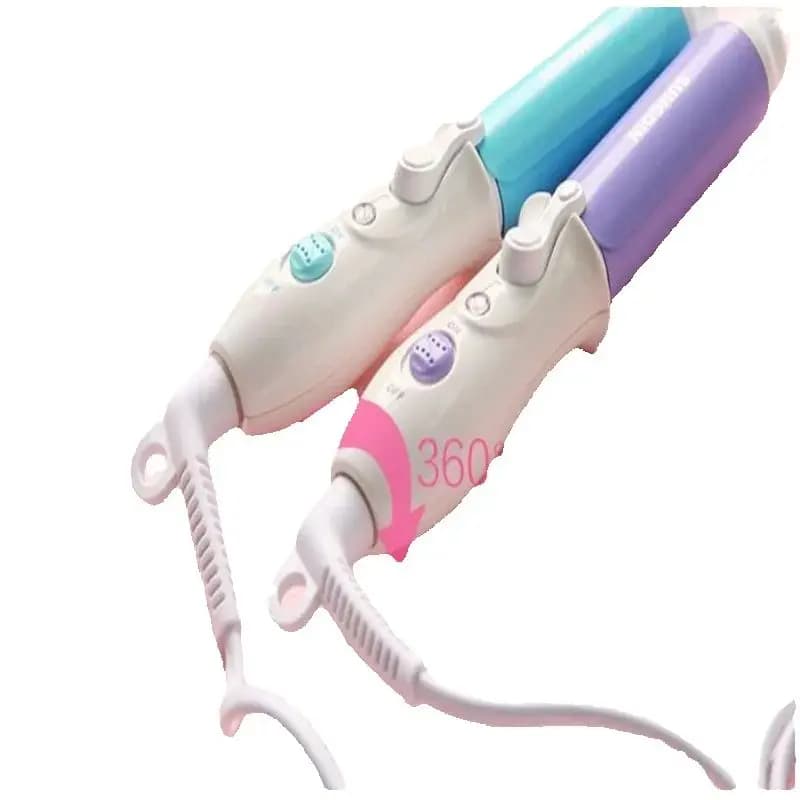Iron portable electric curler with fringe 26MM tormaline ceramic wand style wave roller bigodino bang styling corrugated