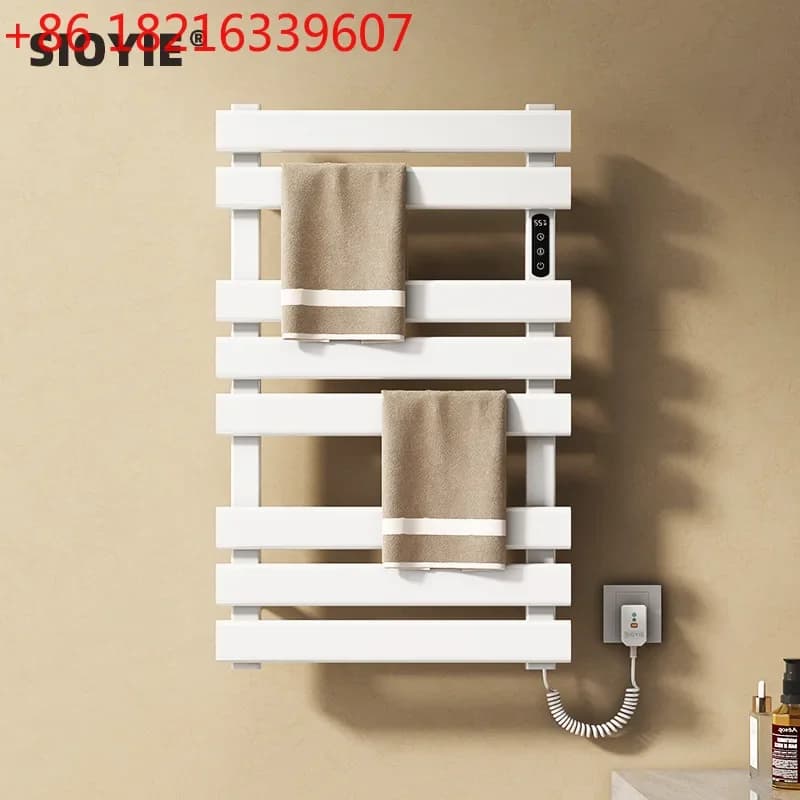 Scaldasalviette elettrico TAO per bagno e toilette, in fibra di carbonio, con controllo intelligente della temperatura costante