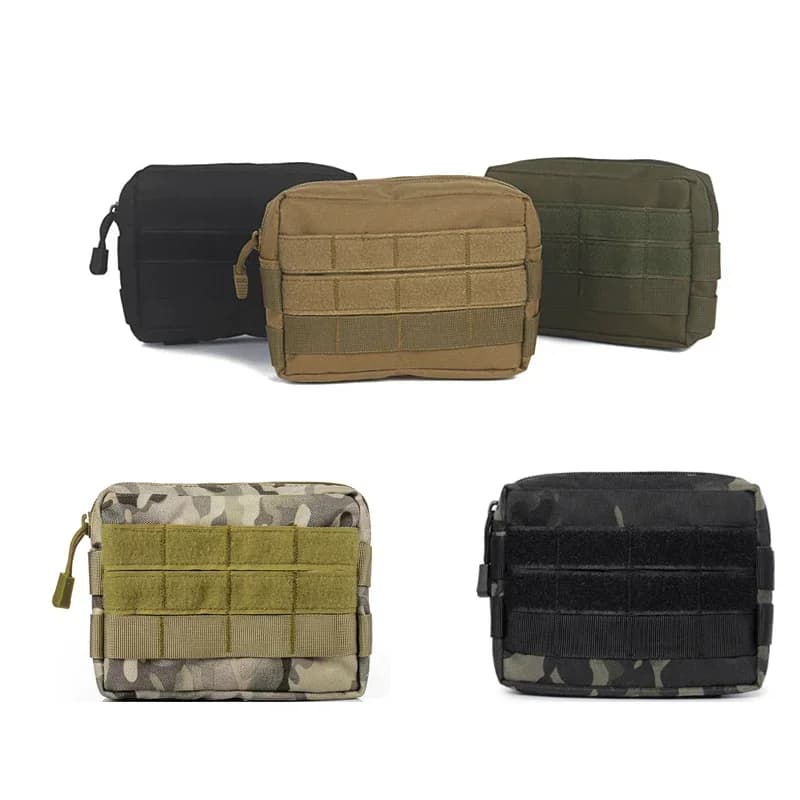 Marsupio militare EDC per attrezzi da trasporto, gilet molle, accessorio tattico, borsa di pronto soccorso medico, borsa da caccia, attrezzatura di sopravvivenza